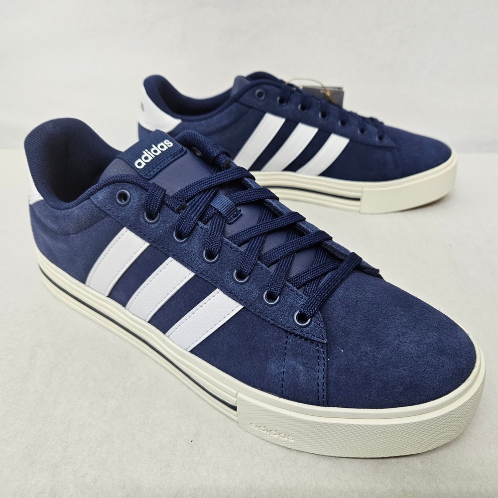 Adidas Daily 4.0 Skateboarding Shoes IF4503 Blue White Off White Men's Size 10.5